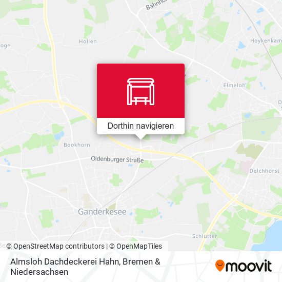 Almsloh Dachdeckerei Hahn Karte