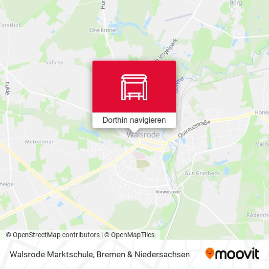 Walsrode Marktschule Karte