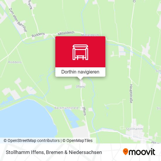 Stollhamm Iffens Karte