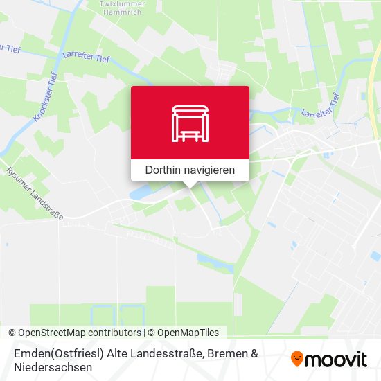 Emden(Ostfriesl) Alte Landesstraße Karte