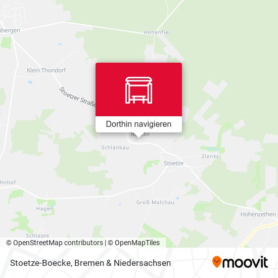 Stoetze-Boecke Karte