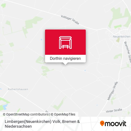 Limbergen(Neuenkirchen) Volk Karte