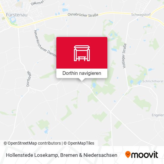 Hollenstede Losekamp Karte