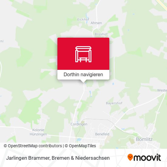 Jarlingen Brammer Karte