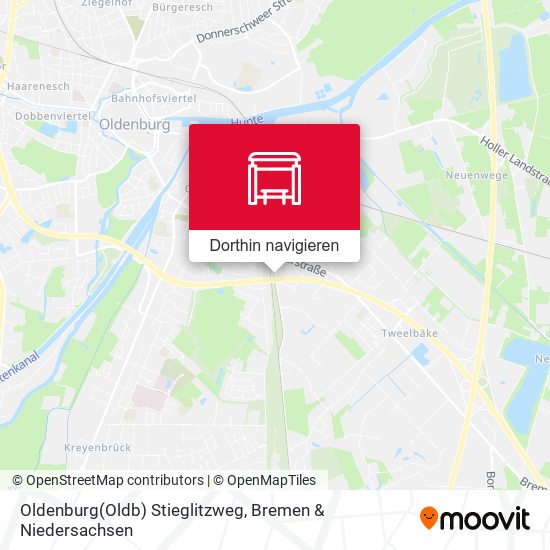Oldenburg(Oldb) Stieglitzweg Karte