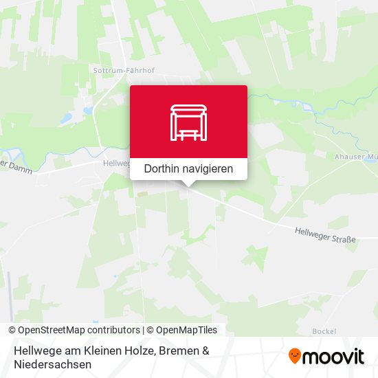 Hellwege am Kleinen Holze Karte
