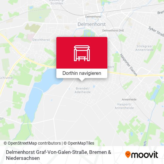 Delmenhorst Graf-Von-Galen-Straße Karte