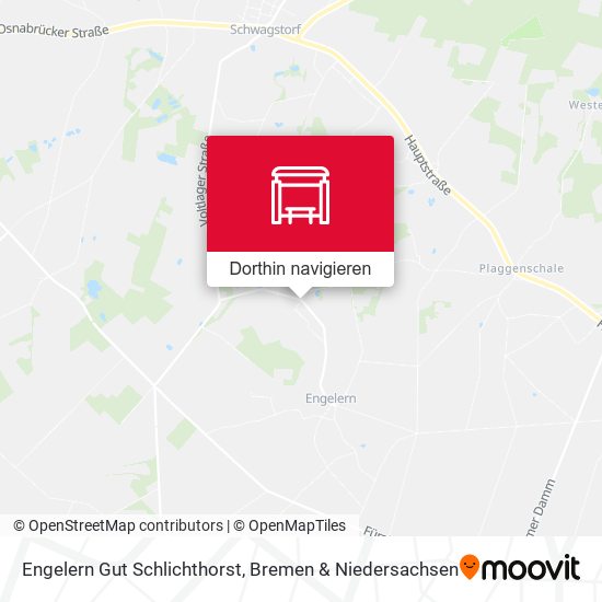 Engelern Gut Schlichthorst Karte