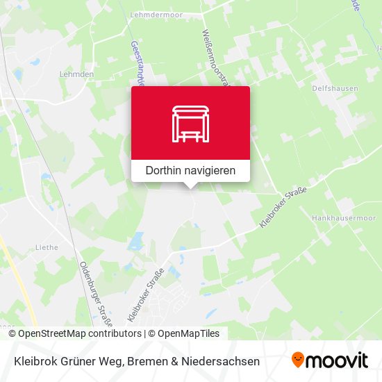 Kleibrok Grüner Weg Karte