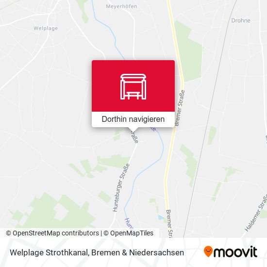 Welplage Strothkanal Karte