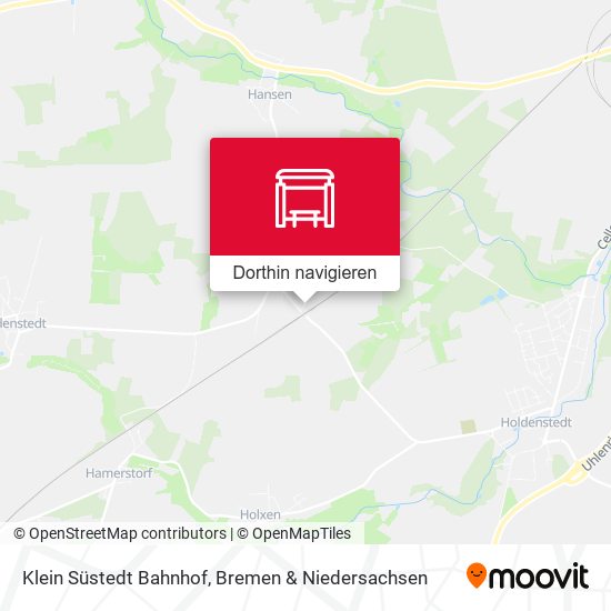 Klein Süstedt Bahnhof Karte
