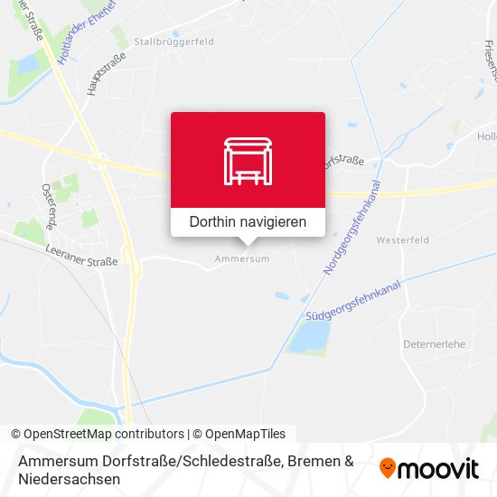 Ammersum Dorfstraße / Schledestraße Karte