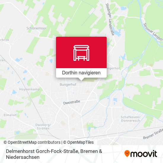Delmenhorst Gorch-Fock-Straße Karte
