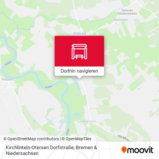 Kirchlinteln-Otersen Dorfstraße Karte