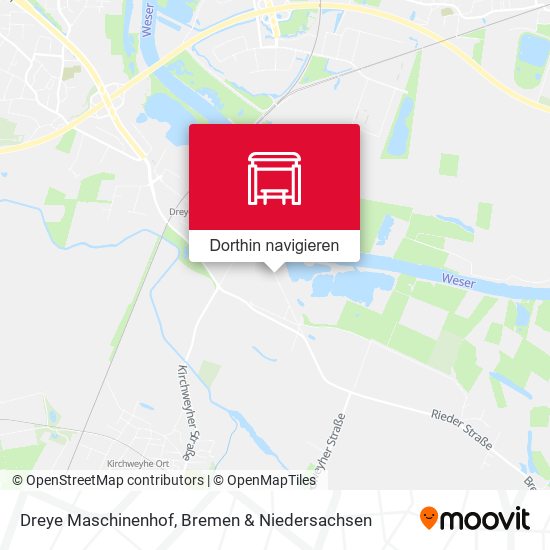Dreye Maschinenhof Karte