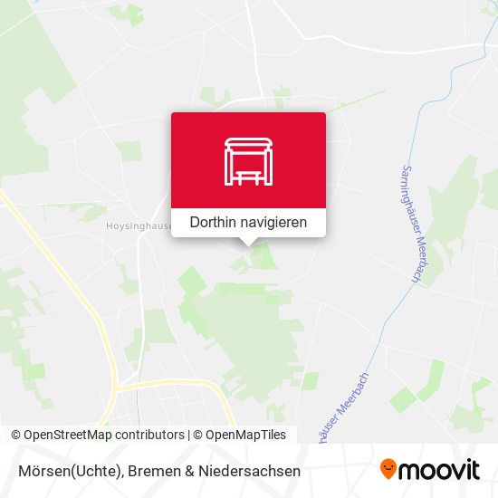 Mörsen(Uchte) Karte