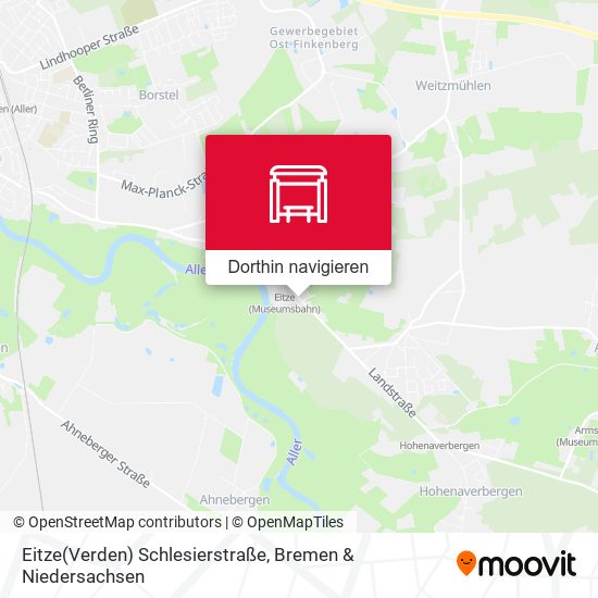Eitze(Verden) Schlesierstraße Karte