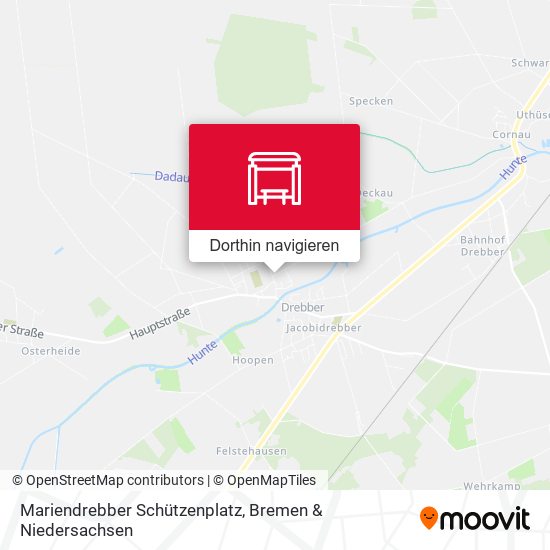 Mariendrebber Schützenplatz Karte