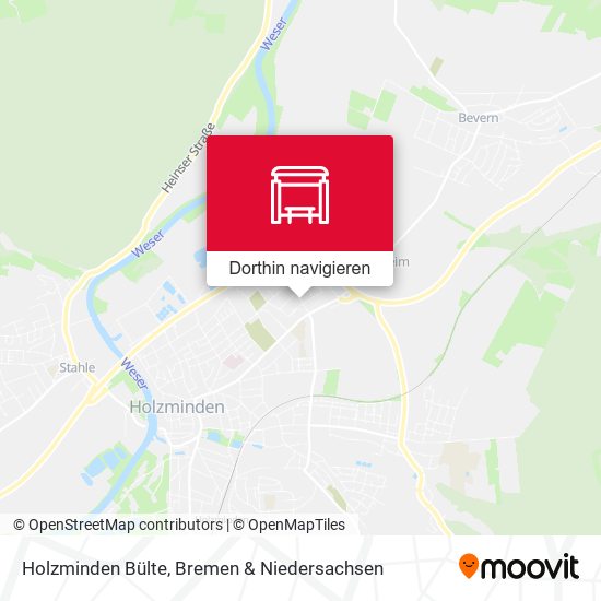 Holzminden Bülte Karte