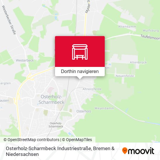 Osterholz-Scharmbeck Industriestraße Karte