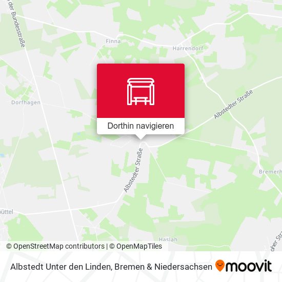 Albstedt Unter den Linden Karte