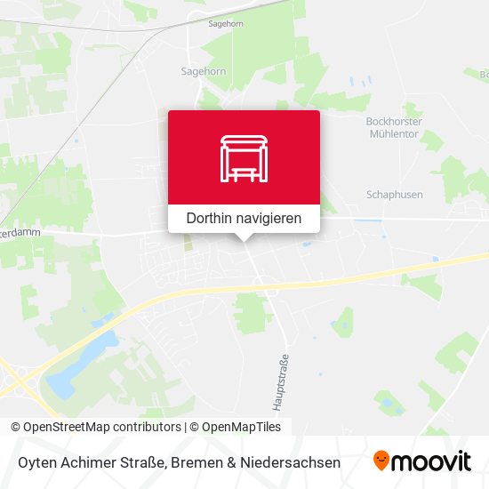 Oyten Achimer Straße Karte