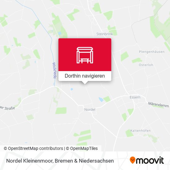 Nordel Kleinenmoor Karte