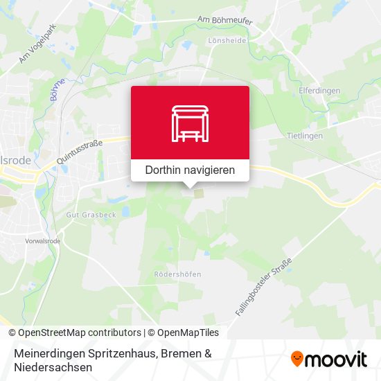 Meinerdingen Spritzenhaus Karte