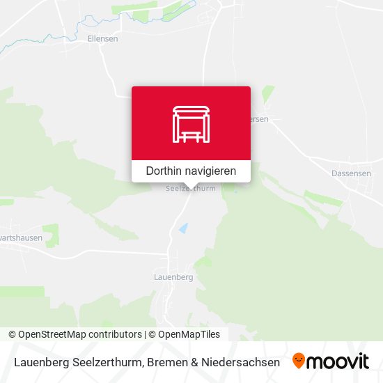 Lauenberg Seelzerthurm Karte