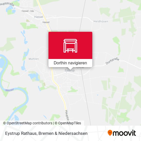 Eystrup Rathaus Karte