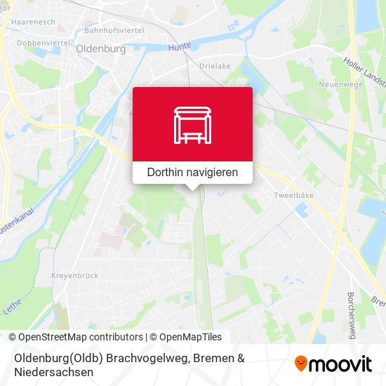 Oldenburg(Oldb) Brachvogelweg Karte