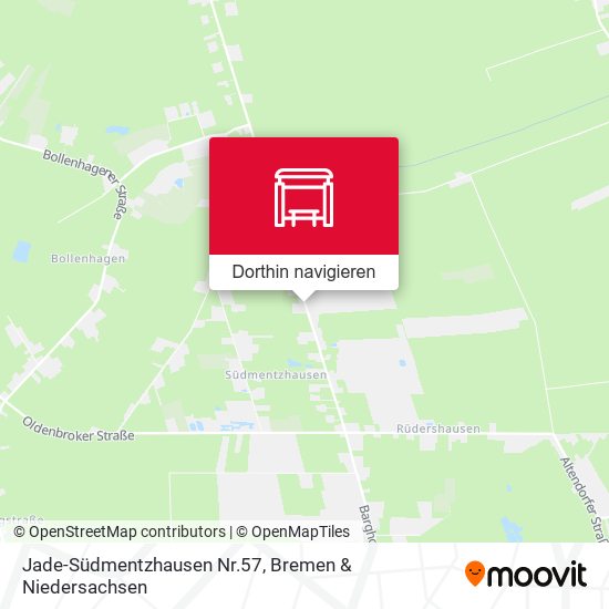 Jade-Südmentzhausen Nr.57 Karte
