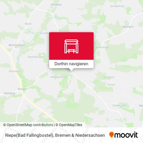 Riepe(Bad Fallingbostel) Karte