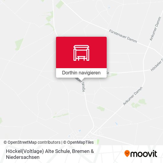 Höckel(Voltlage) Alte Schule Karte