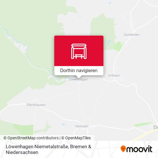 Löwenhagen Niemetalstraße Karte