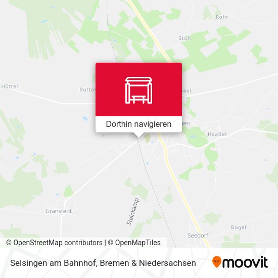 Selsingen am Bahnhof Karte