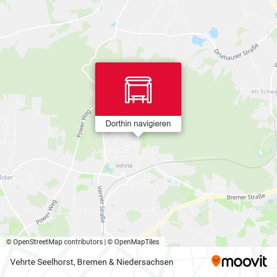 Vehrte Seelhorst Karte