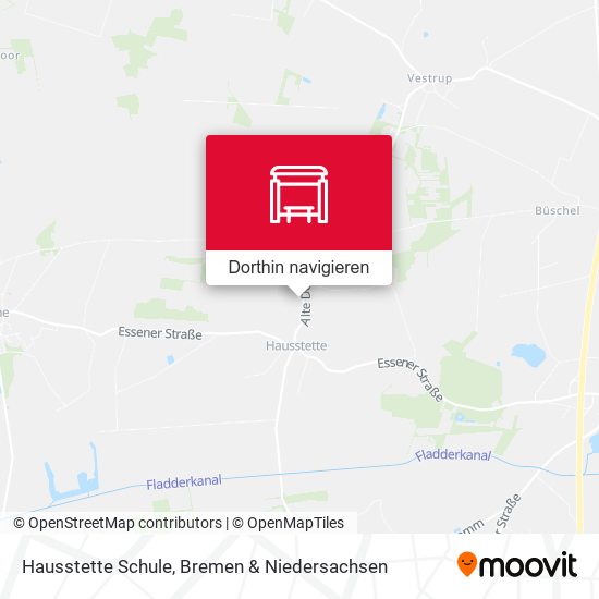 Hausstette Schule Karte