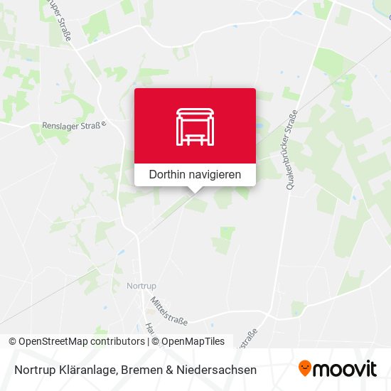 Nortrup Kläranlage Karte