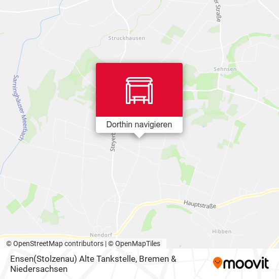 Ensen(Stolzenau) Alte Tankstelle Karte
