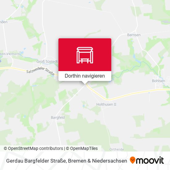 Gerdau Bargfelder Straße Karte