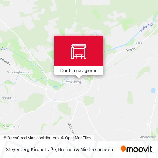 Steyerberg Kirchstraße Karte