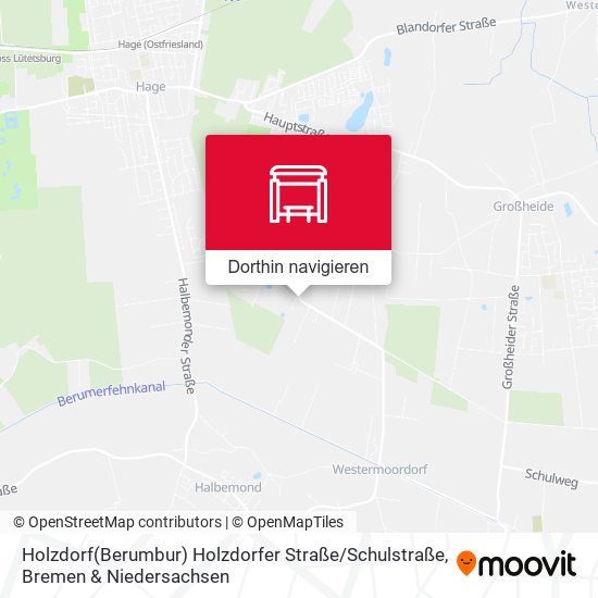 Holzdorf(Berumbur) Holzdorfer Straße / Schulstraße Karte