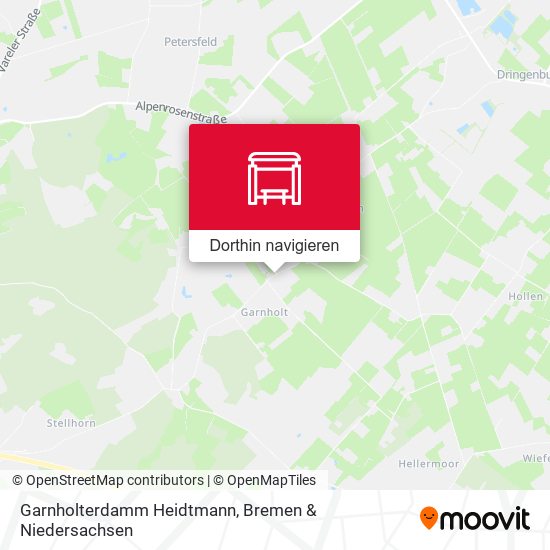 Garnholterdamm Heidtmann Karte