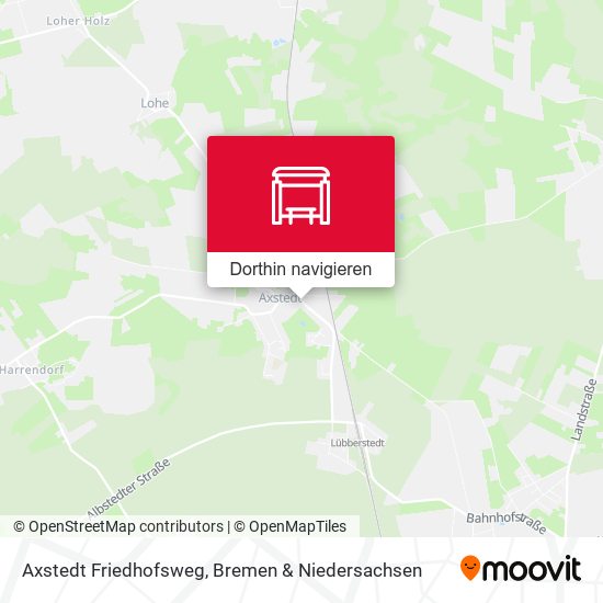 Axstedt Friedhofsweg Karte