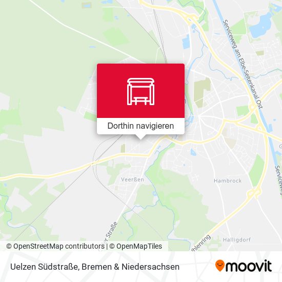Uelzen Südstraße Karte