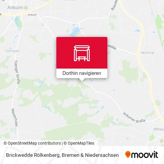 Brickwedde Rölkenberg Karte