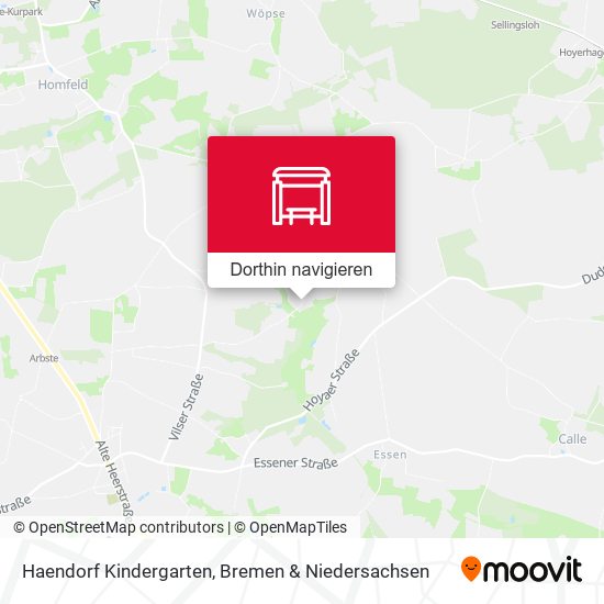 Haendorf Kindergarten Karte