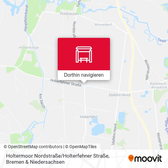 Holtermoor Nordstraße / Holterfehner Straße Karte