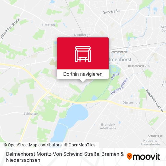 Delmenhorst Moritz-Von-Schwind-Straße Karte